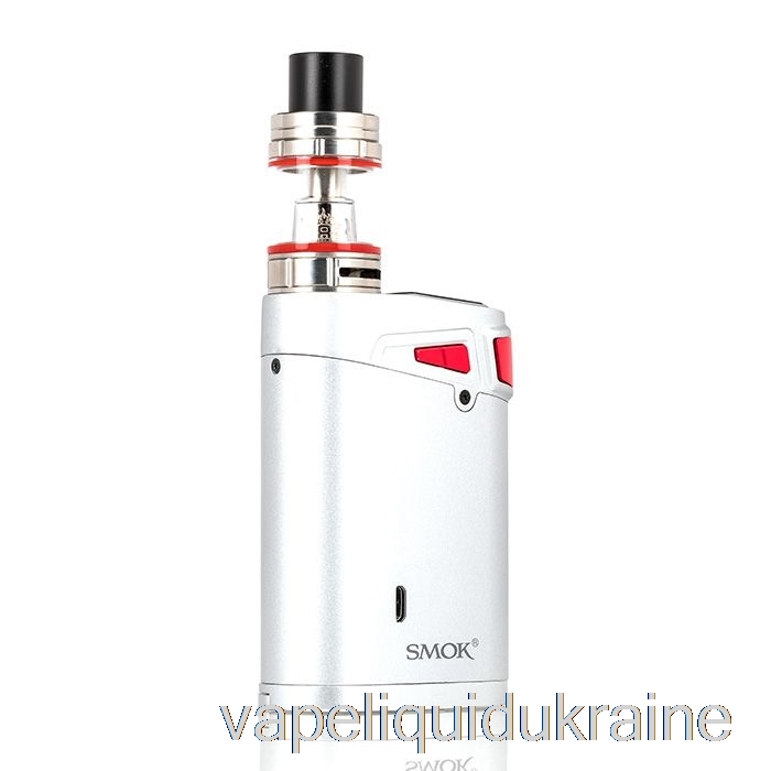 Vape Liquid Ukraine SMOK Marshal G320 TC Starter Kit Silver Body / Red Firing Button